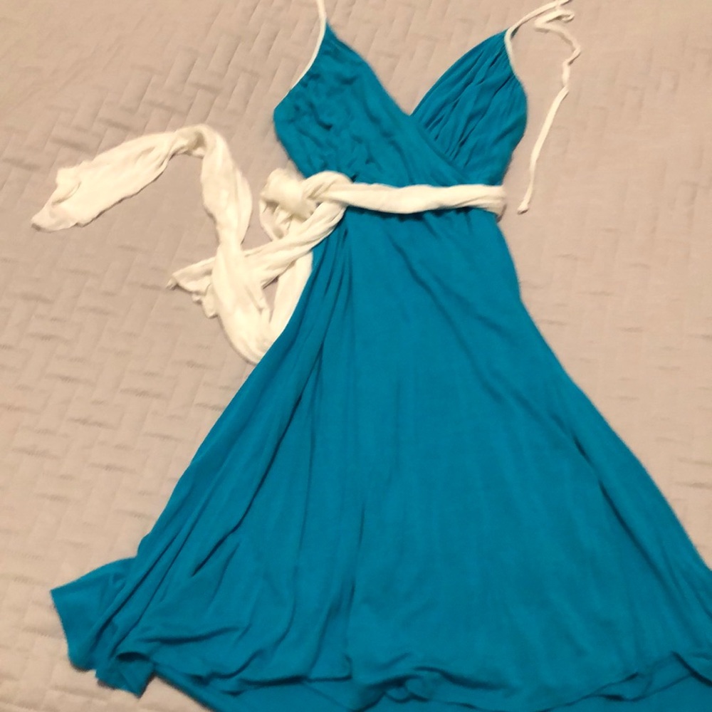 Blue summer dress